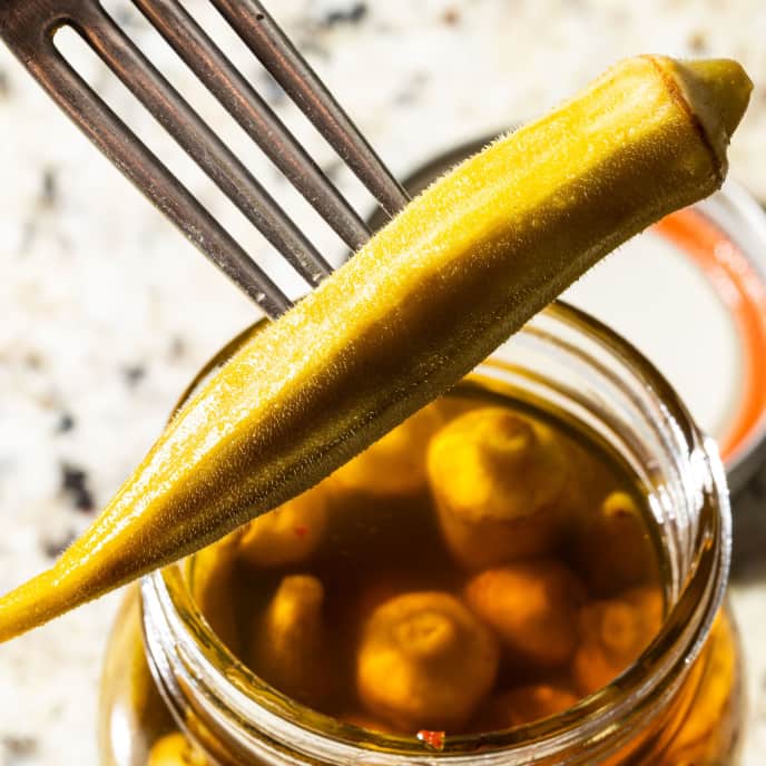 Refrigerator Pickled Okra America's Test Kitchen Recipe